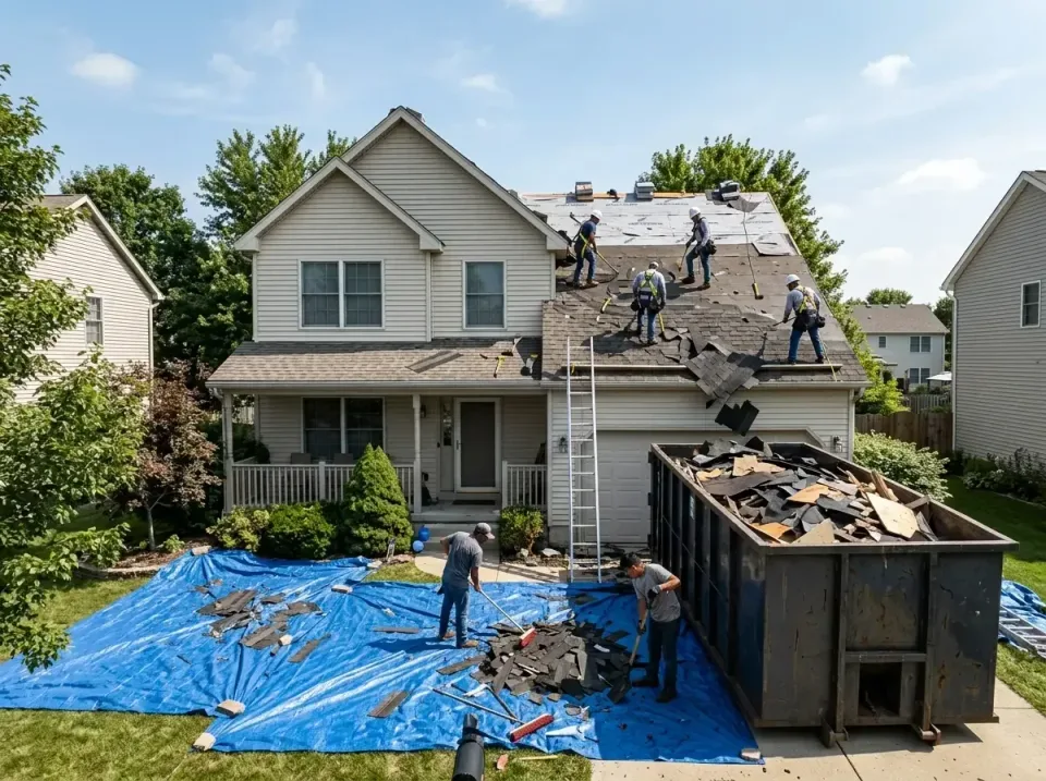 roof-replacement-debris-remova-004 — frequently asked questions, Cheapest Dumpster Rentals in Hoxie, AR
